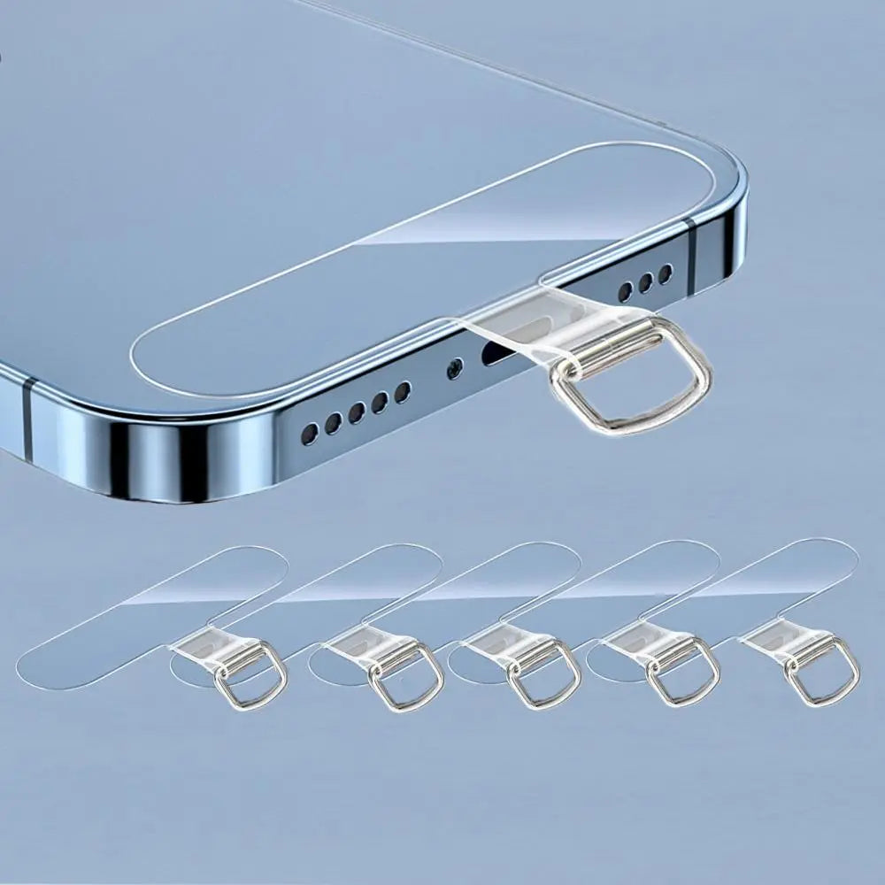 Clear TPU Phone Strap Patch, Phone Decorative Lanyard Tether Card Replacement, Phone Decorative Accessories for Women & Men, Phone Charm, Phone Decoration, Cell Phone Accessories