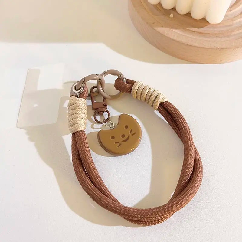 Cute Cartoon Design Phone Chain, Phone Charms, DIY Cellphone Phone Lanyard, Universal Phone Decorative Strap for Women & Girls, Fashion Phone Accessories for Daily Use