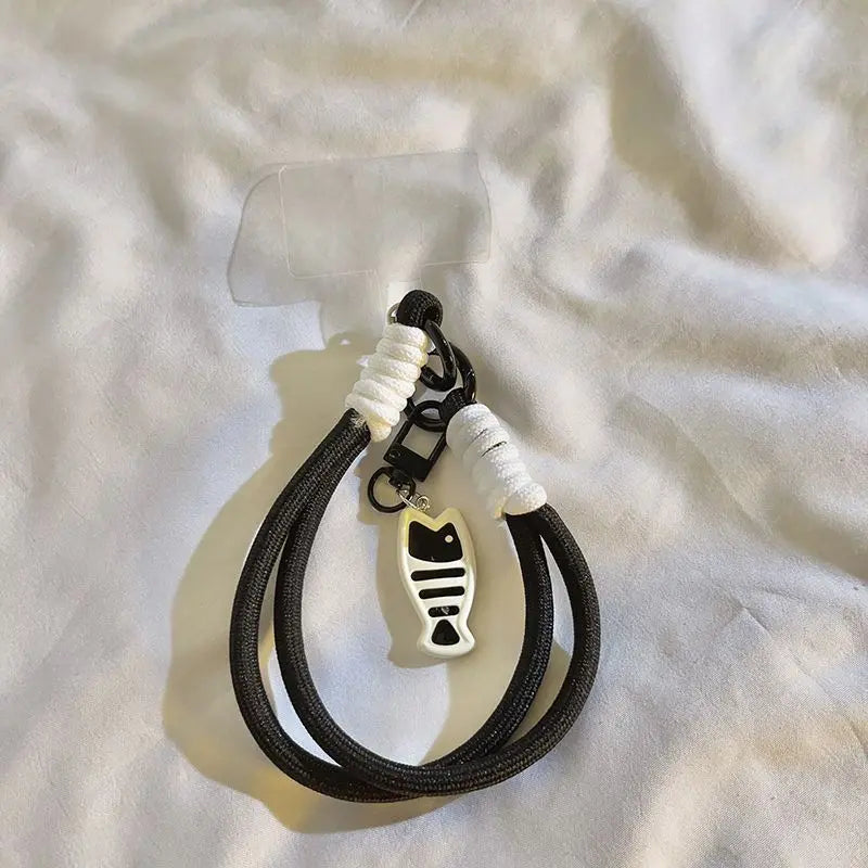 Cute Cartoon Design Phone Chain, Phone Charms, DIY Cellphone Phone Lanyard, Universal Phone Decorative Strap for Women & Girls, Fashion Phone Accessories for Daily Use