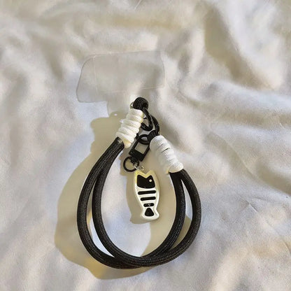 Cute Cartoon Design Phone Chain, Phone Charms, DIY Cellphone Phone Lanyard, Universal Phone Decorative Strap for Women & Girls, Fashion Phone Accessories for Daily Use
