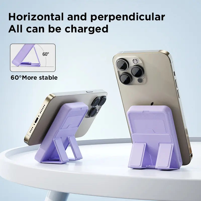 10000Mah Magnetic Power Bank Wireless Portable Charger with USB-C Cable LED Display Foldable Battery Pack for Iphone18/17/ 16/15/14/13/12/Pro/Pro Max Series 