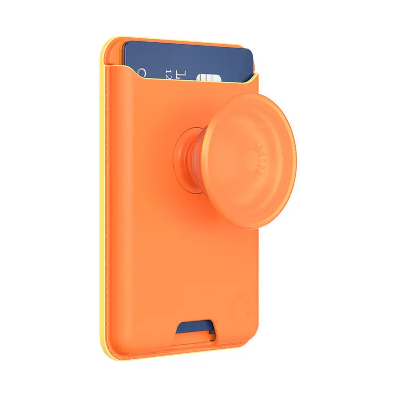 Popsockets Softgoods Popwallet+ for Magsafe - Magnetic Cellphone Smartphone Wallet, Phone Holder, Mount, Mobile Phone Accessories, Durable