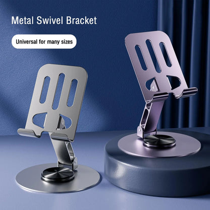 360° Swivel Metal Desk Tabletop Phone Holder, Foldable Adjustable Phone Holder, Phone Accessories for Home Office, Phone Holder Design, Adjustable Phone Stand