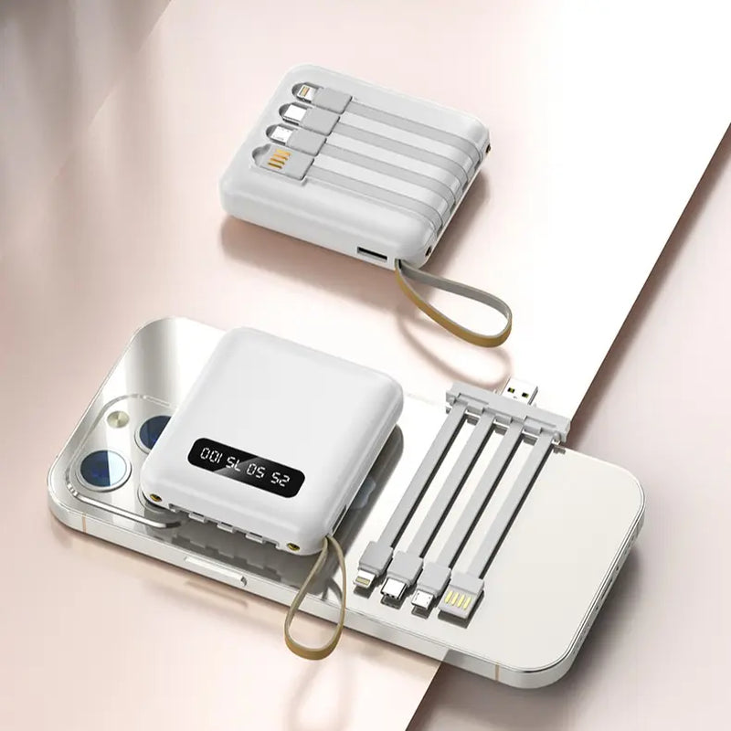 10000Mah Magnetic Power Bank Wireless Portable Charger with USB-C Cable LED Display Foldable Battery Pack for Iphone18/17/ 16/15/14/13/12/Pro/Pro Max Series 