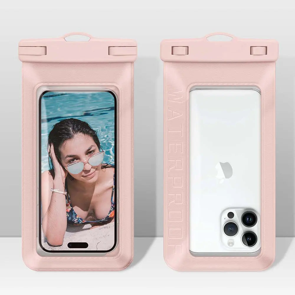Waterproof Phone Bag, 1 Piece; Universal Large-Capacity Transparent Phone Case with Lanyard; Swimming Phone Bag; Phone Accessories for Swimming, Beach, Pool; Phone Accessories; Cover; Smartphone