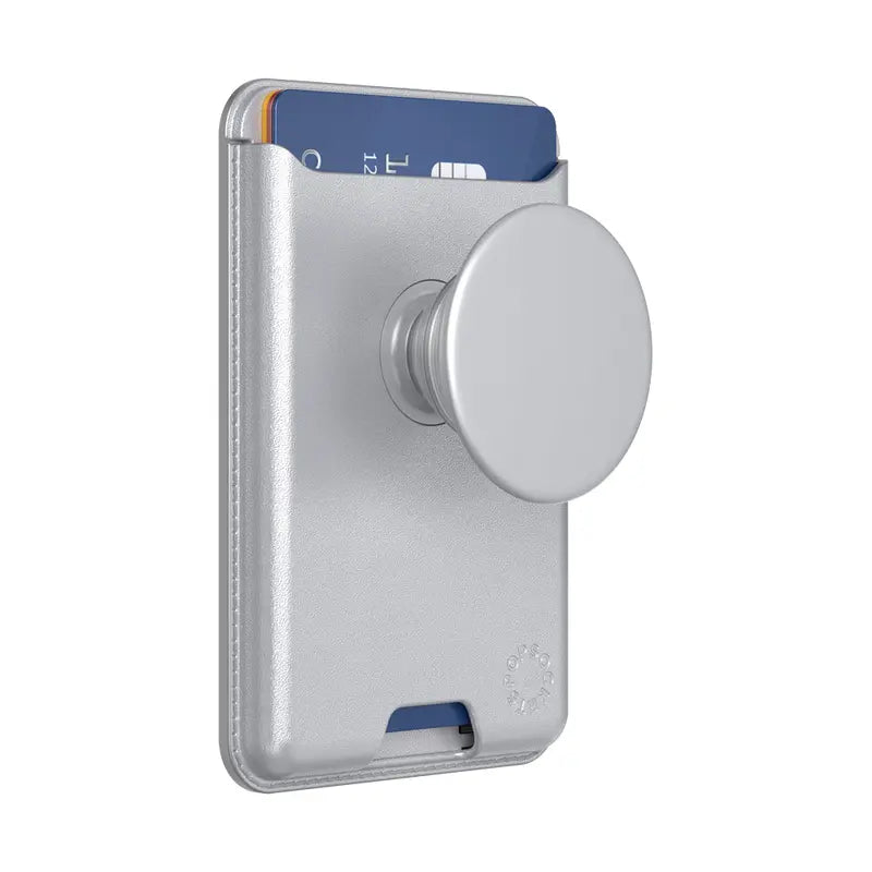 Popsockets Softgoods Popwallet+ for Magsafe - Magnetic Cellphone Smartphone Wallet, Phone Holder, Mount, Mobile Phone Accessories, Durable