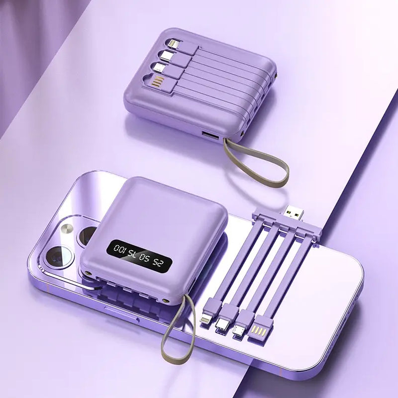 10000Mah Magnetic Power Bank Wireless Portable Charger with USB-C Cable LED Display Foldable Battery Pack for Iphone18/17/ 16/15/14/13/12/Pro/Pro Max Series 